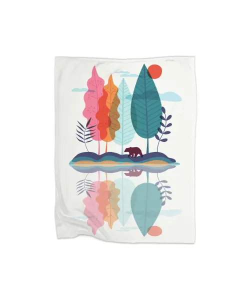 Somewhere There Premium Fleece Blanket VTM0989