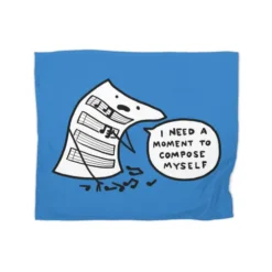 Compose Myself Premium Fleece Blanket VTM0996