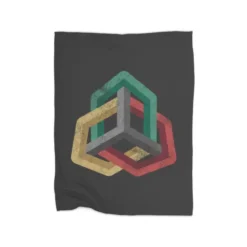 Optical Illusion Premium Fleece Blanket VTM0998