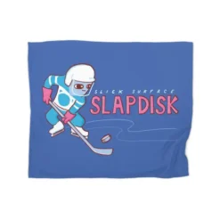 Strange Planet Special Product: Slick Surface Slapdisk Premium Fleece Blanket VTM1000