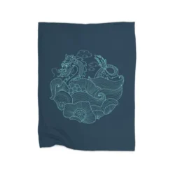 The Secrets Of The Ocean Premium Fleece Blanket VTM1001