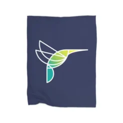 Hummingbird Premium Fleece Blanket VTM1007