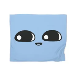 Strange Planet: Being Face Premium Fleece Blanket VTM1013