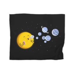 Bubble Universe Premium Fleece Blanket VTM1021