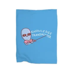 Strange Planet Special Product: Knowledge Transmitter Premium Fleece Blanket VTM1025