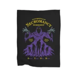Necromancy Workshop Premium Fleece Blanket VTM1037