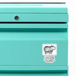 I Have Turned Myself Into A Capybara Custom Shape Magnet VTM1043