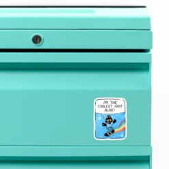 Coolest Idiot Custom Shape Magnet VTM1052