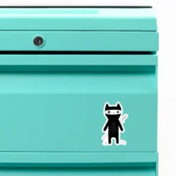 Ninja Cat Custom Shape Magnet VTM1062