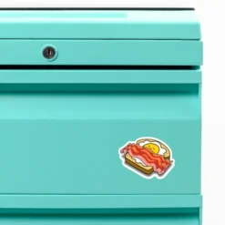 Sleepy Breakfast Custom Shape Magnet VTM1071