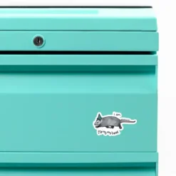 Trying My Best Opossum Custom Shape Magnet VTM1093