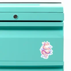 Axolotl Dragon Custom Shape Magnet VTM1094