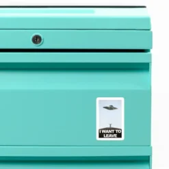 I Want To Leave Custom Shape Magnet VTM1103