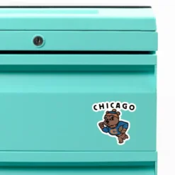 Vintage Chicago Bears Mascot Custom Shape Magnet VTM1104