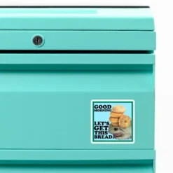 Let's Get This Bread Custom Shape Magnet VTM1111