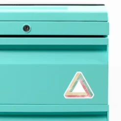 Optical Illusion-Colorful Custom Shape Magnet VTM1113