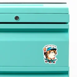 Nobody Can Stop Me-2 Custom Shape Magnet VTM1124