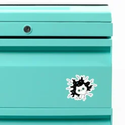 Cat Breaks The Universe Custom Shape Magnet VTM1137