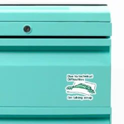 Due To Technical Difficulties I'M Taking A Nap Frog Custom Shape Magnet VTM1156