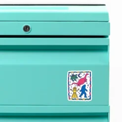 Colorful Cryptids Custom Shape Magnet VTM1160