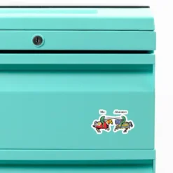 Medieval Jousting Frog Custom Shape Magnet VTM1161