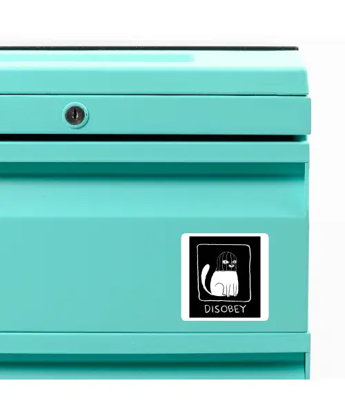 Disobey (Dark) Custom Shape Magnet VTM1166