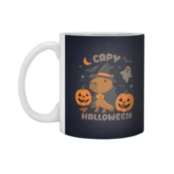 Capybara Halloween White 11Oz Ceramic Mug VTM1177