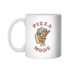 Pizza Mode White 11Oz Ceramic Mug VTM1185