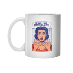 Ai Panic White 11Oz Ceramic Mug VTM1204
