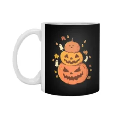 Stack Of Pumpkins White 11Oz Ceramic Mug VTM1209