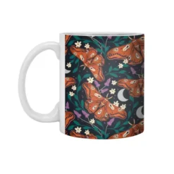 Celestial Moth White 11Oz Ceramic Mug VTM1211