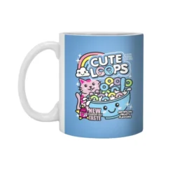 Cute Loops White 11Oz Ceramic Mug VTM1223