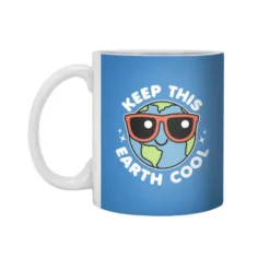Keep This Earth Cool White 11Oz Ceramic Mug VTM1237