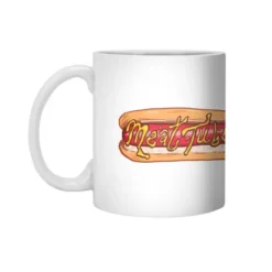 Meat Tube White 11Oz Ceramic Mug VTM1248