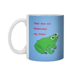 Wednesday My Dudes White 11Oz Ceramic Mug VTM1259