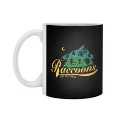 Raccoons Are Out There White 11Oz Ceramic Mug VTM1282