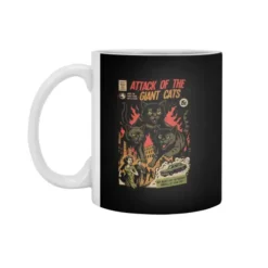 Attack Of The Giant Cats White 11Oz Ceramic Mug VTM1284