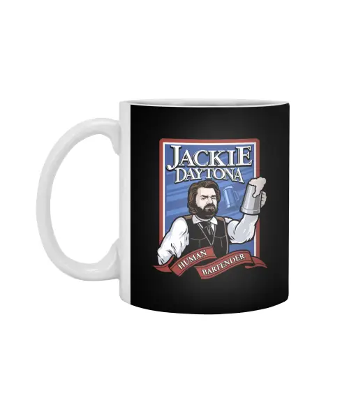 Jackie Daytona Regular Human Bartender White 11Oz Ceramic Mug VTM1287