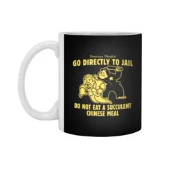 Succulent Chinese Meal (Black) White 11Oz Ceramic Mug VTM1290