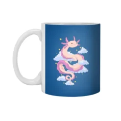 Axolotl Dragon White 11Oz Ceramic Mug VTM1292